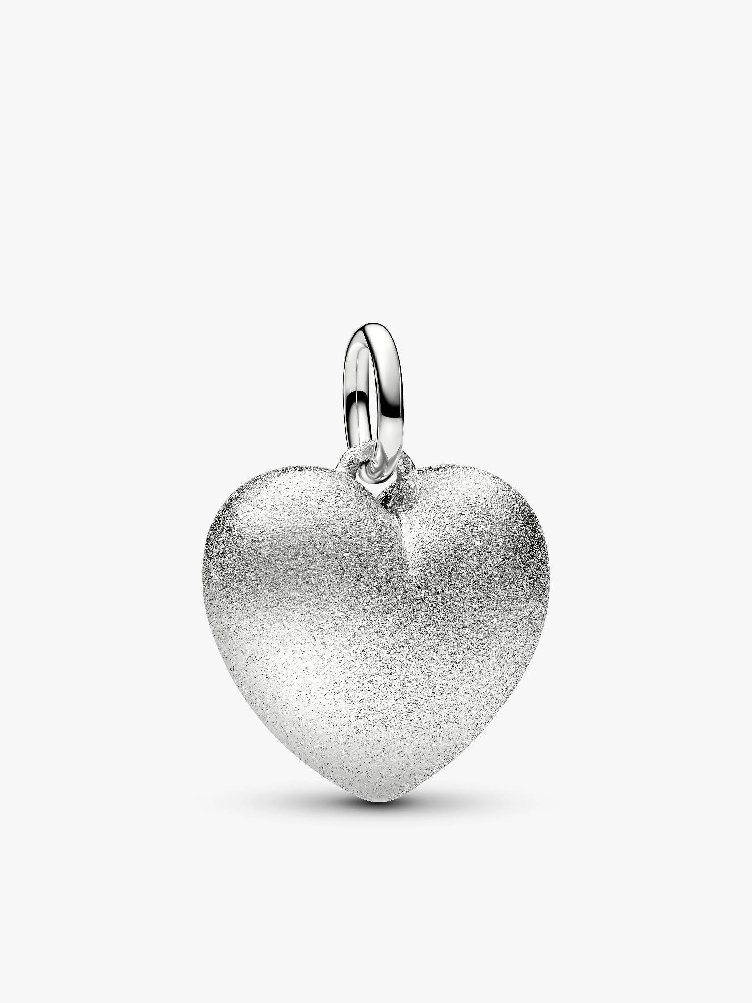 Charm Colgante Corazón Inflado Mate