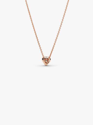 Collar collier Corazón reluciente