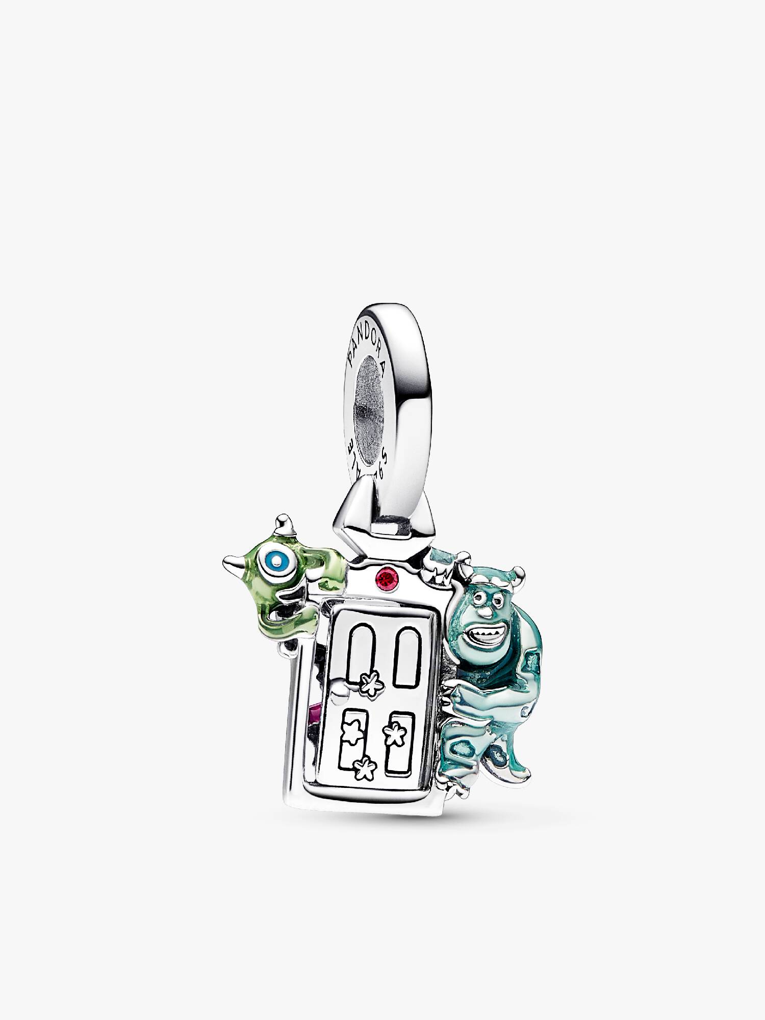 Charm Colgante Puerta de Monsters, Inc. de Disney Pixar Pandora Plata Esterlina Talla única