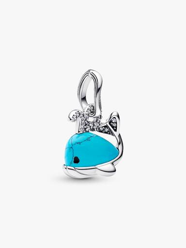 Dije Colgante Ballena Turquesa