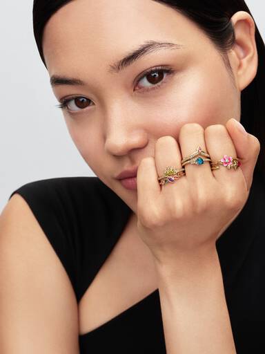 Anillo abierto Espada de Mulan de Disney