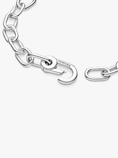 Brazalete De Cadena De Eslabones Dos Conectores Pandora Me