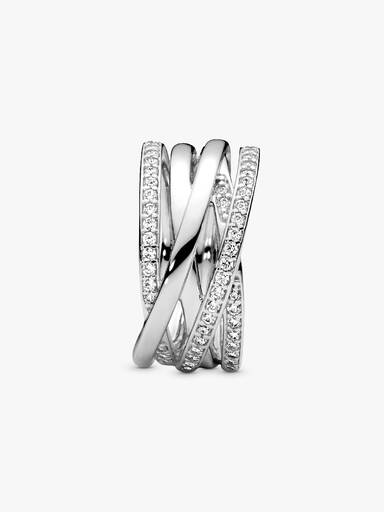 Anillo Entrelazado esterlina