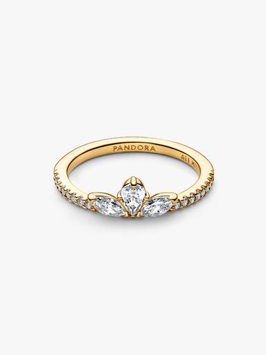 Anillo Ramo Herbario Brillante