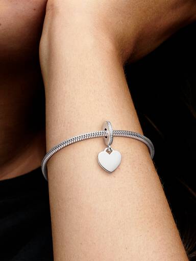 Charm Colgante Corazón PANDORA Moments Talla única