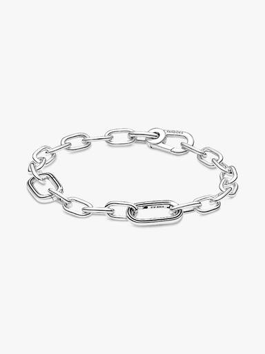 Brazalete De Cadena De Eslabones Dos Conectores Pandora Me