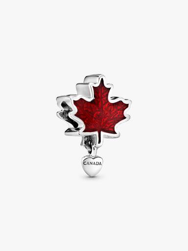 Charm Hoja de Arce Rojo de Canadá Talla única