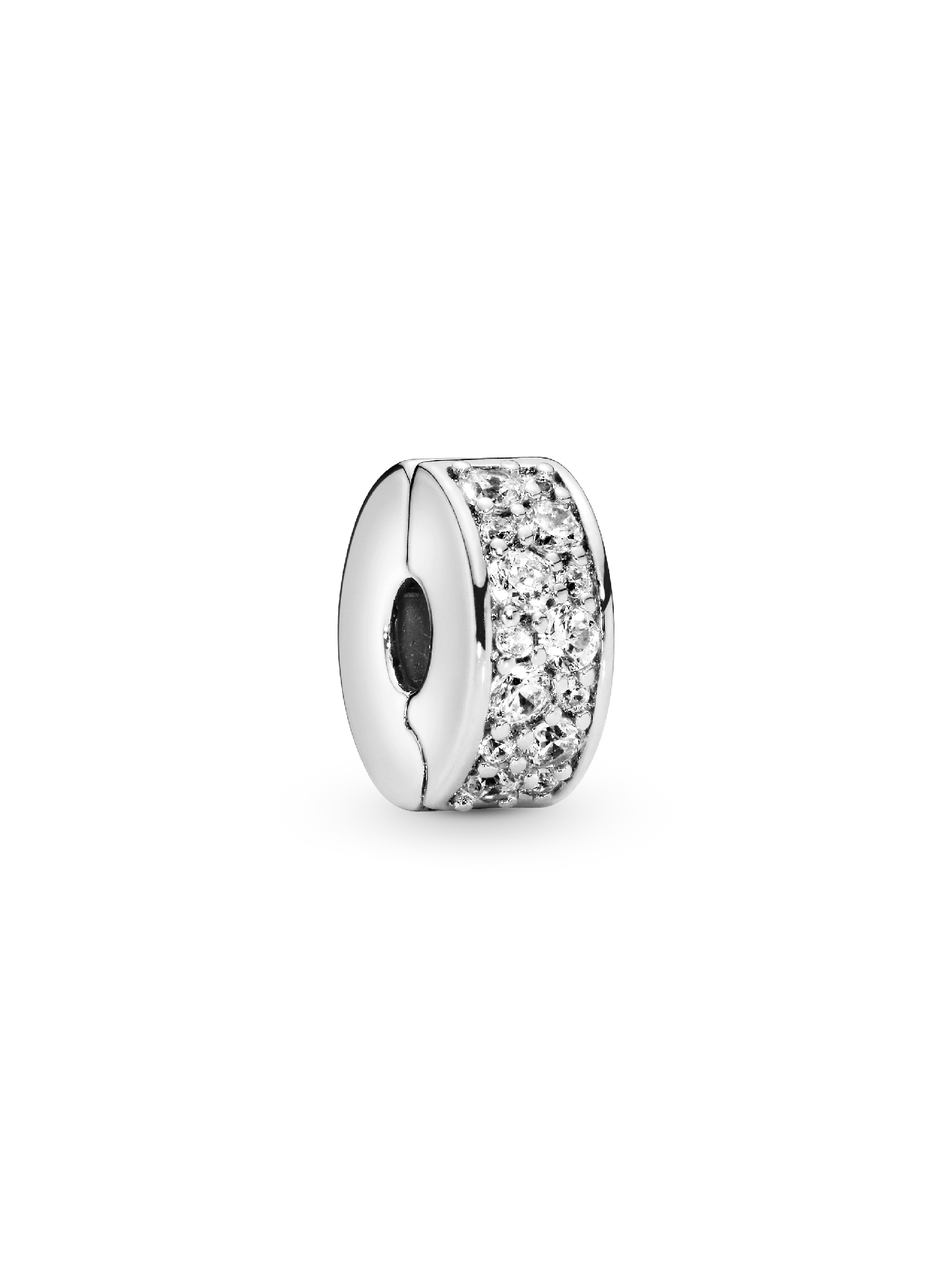 Charm Sujetador de pavé transparente