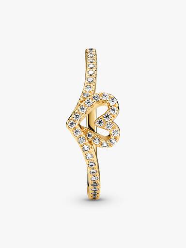 Anillo Corazón Deseo Brillante