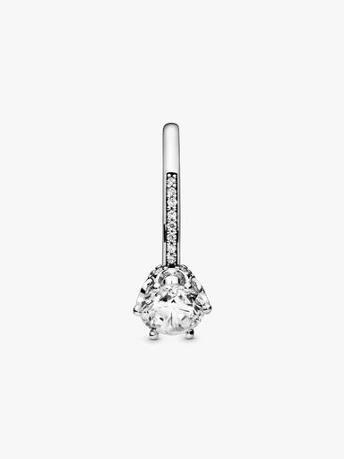 Anillo Corona deslumbrante transparente