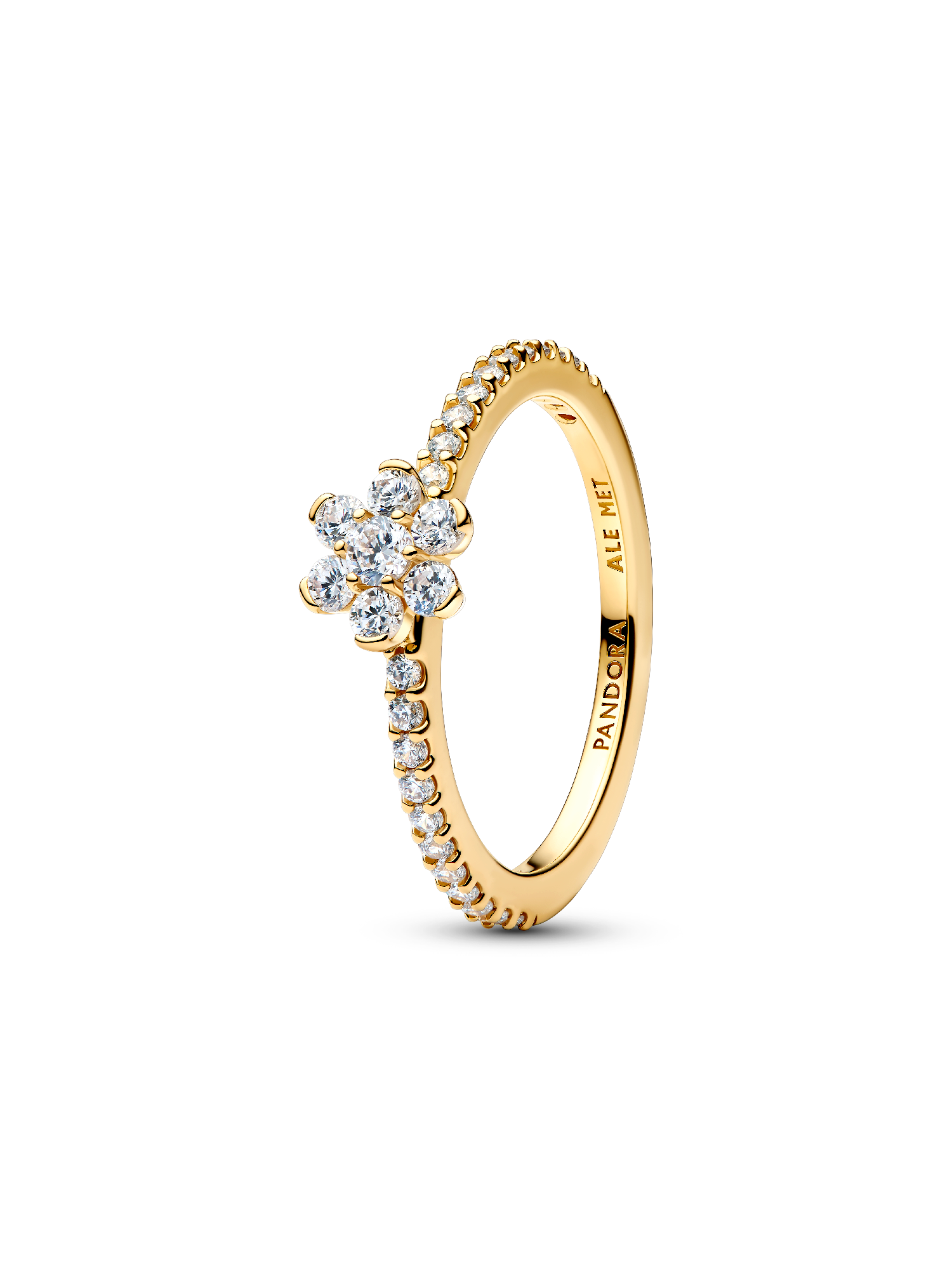 Anillo  Hoja Brillante