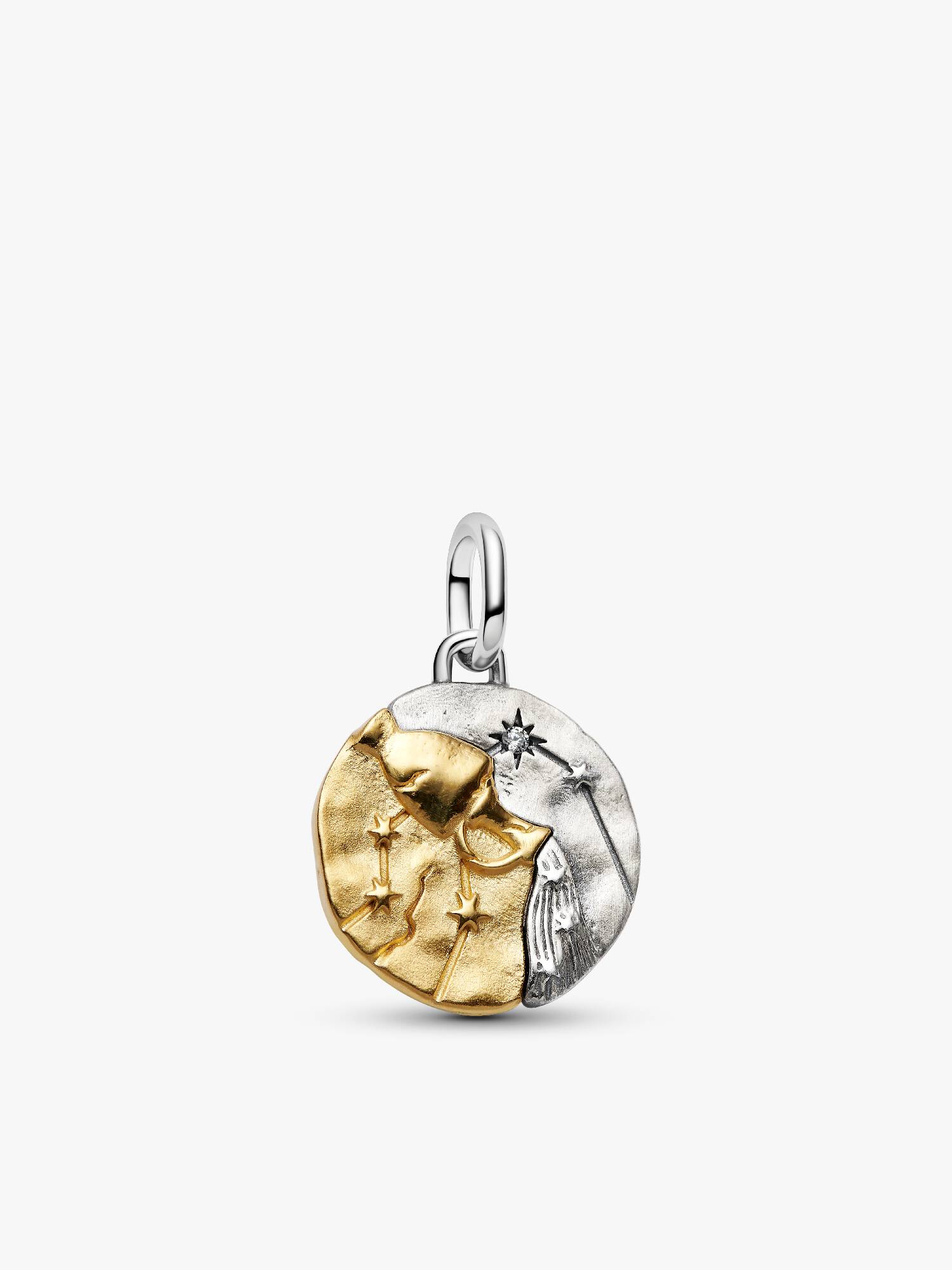 Charm medallón colgante del signo del zodiaco Acuario