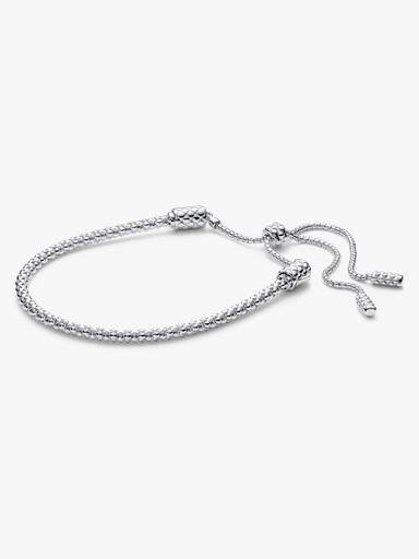 Brazalete Pandora Moments Cadena con Tachuelas Deslizante 28 cm