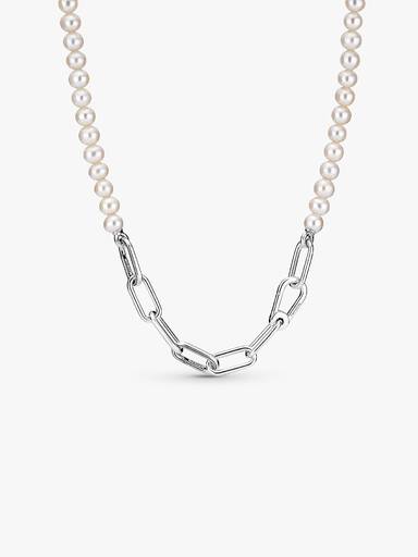 Collar De Perlas Cultivadas De Agua Dulce Pandora Me