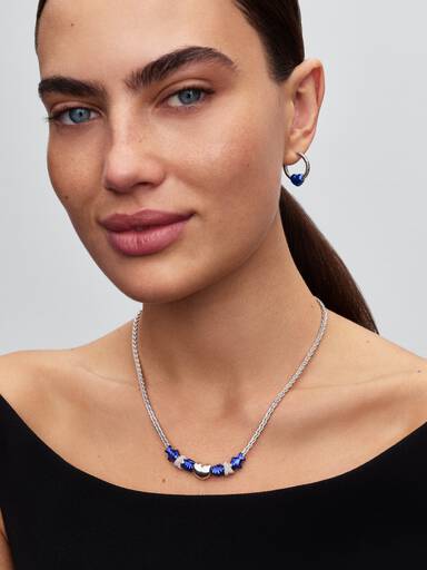 Mini Charm Conchilla azul