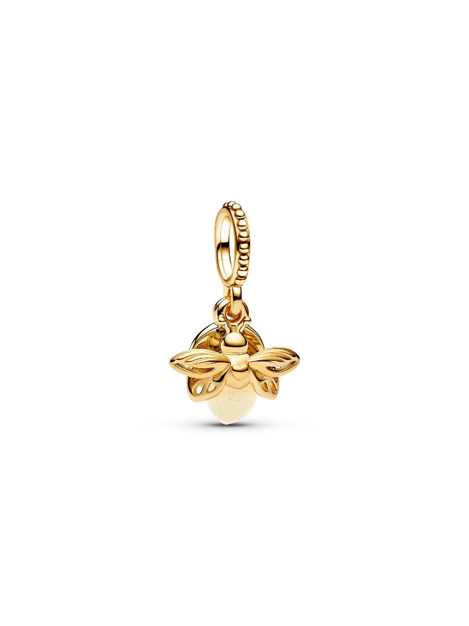 Charm Colgante Luciérnaga que Brilla en la Oscuridad Oro