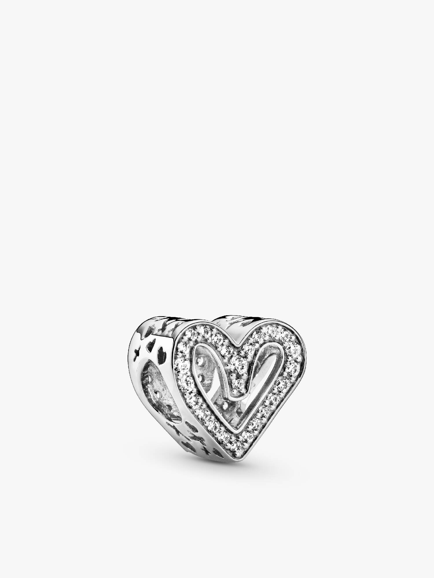 Charm resplandeciente Corazón de diseño libre