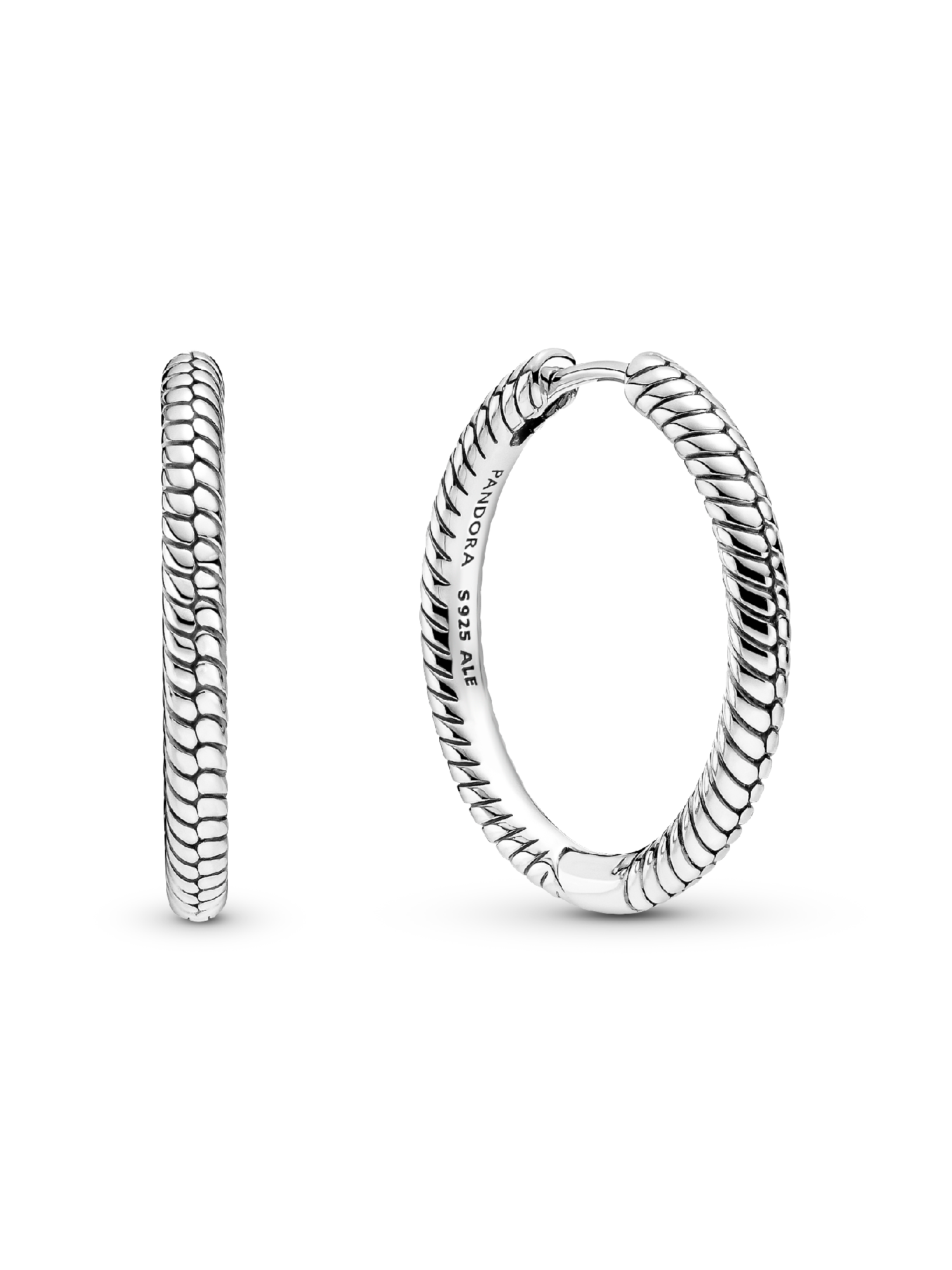 Aros tipo argolla Para Charms Pandora Moments