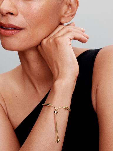 Brazalete Pandora Moments Cadena de Serpiente con cierre Deslizante
