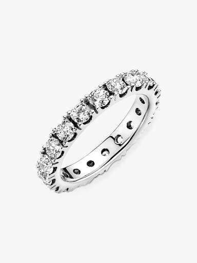 Anillo En Plata De Ley Eternity Brillante 48