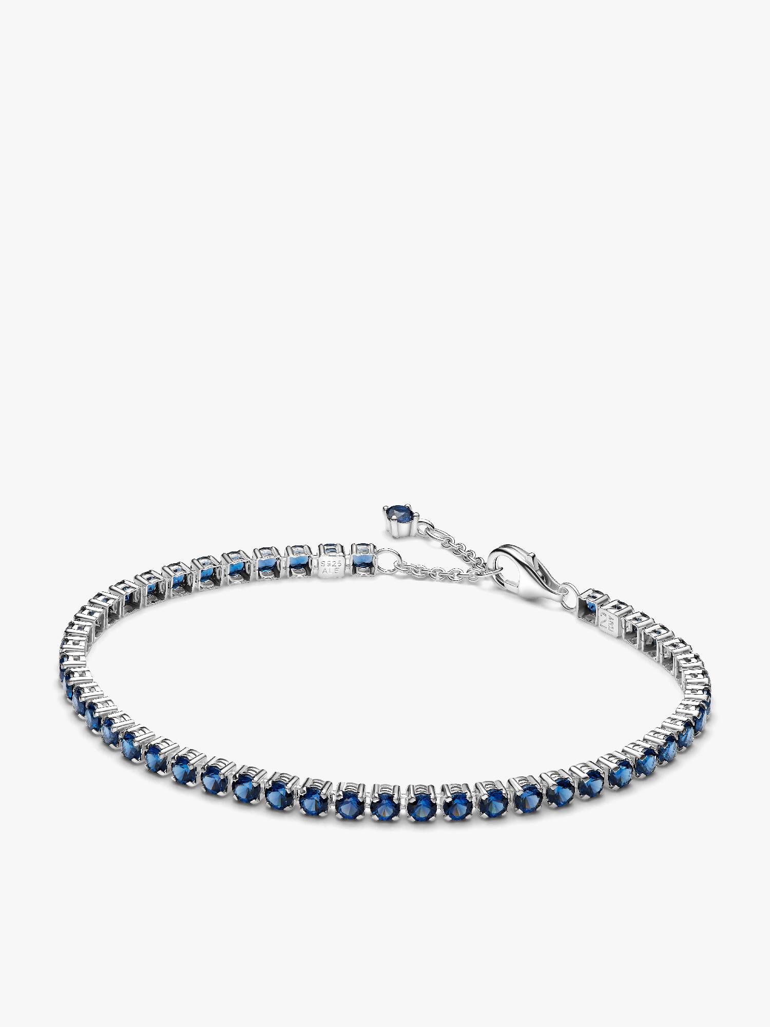 Brazalete Tenis Azul Brillante