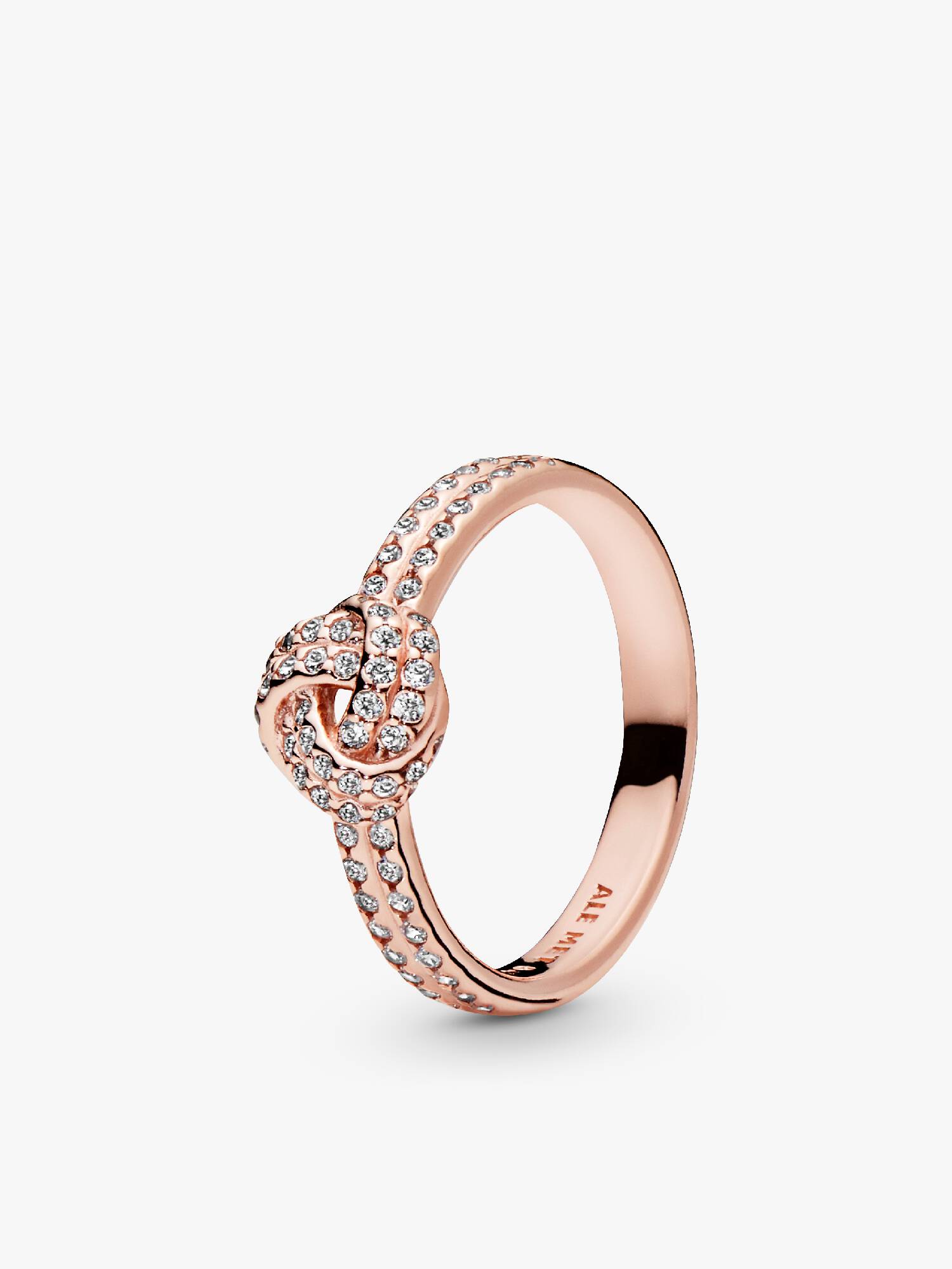 Anillo de Nudo Brillante
