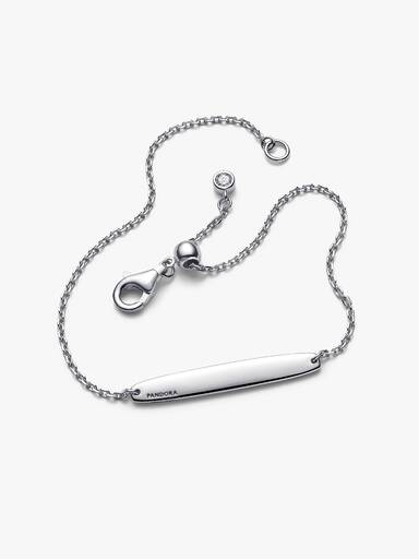 Brazalete de Cadena de Barra Grabable