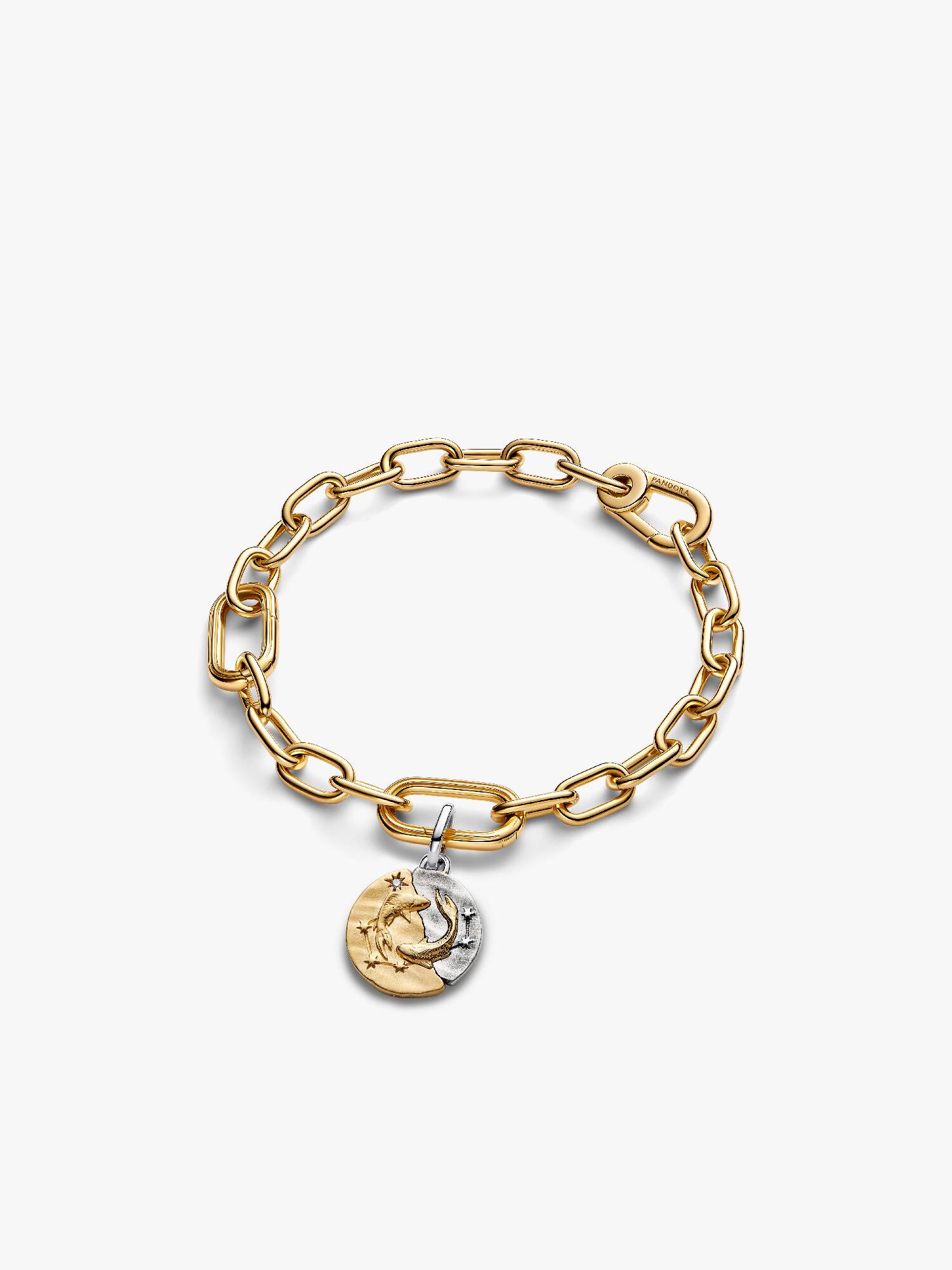 Set de Charm Talismán y Pulsera de Piscis
