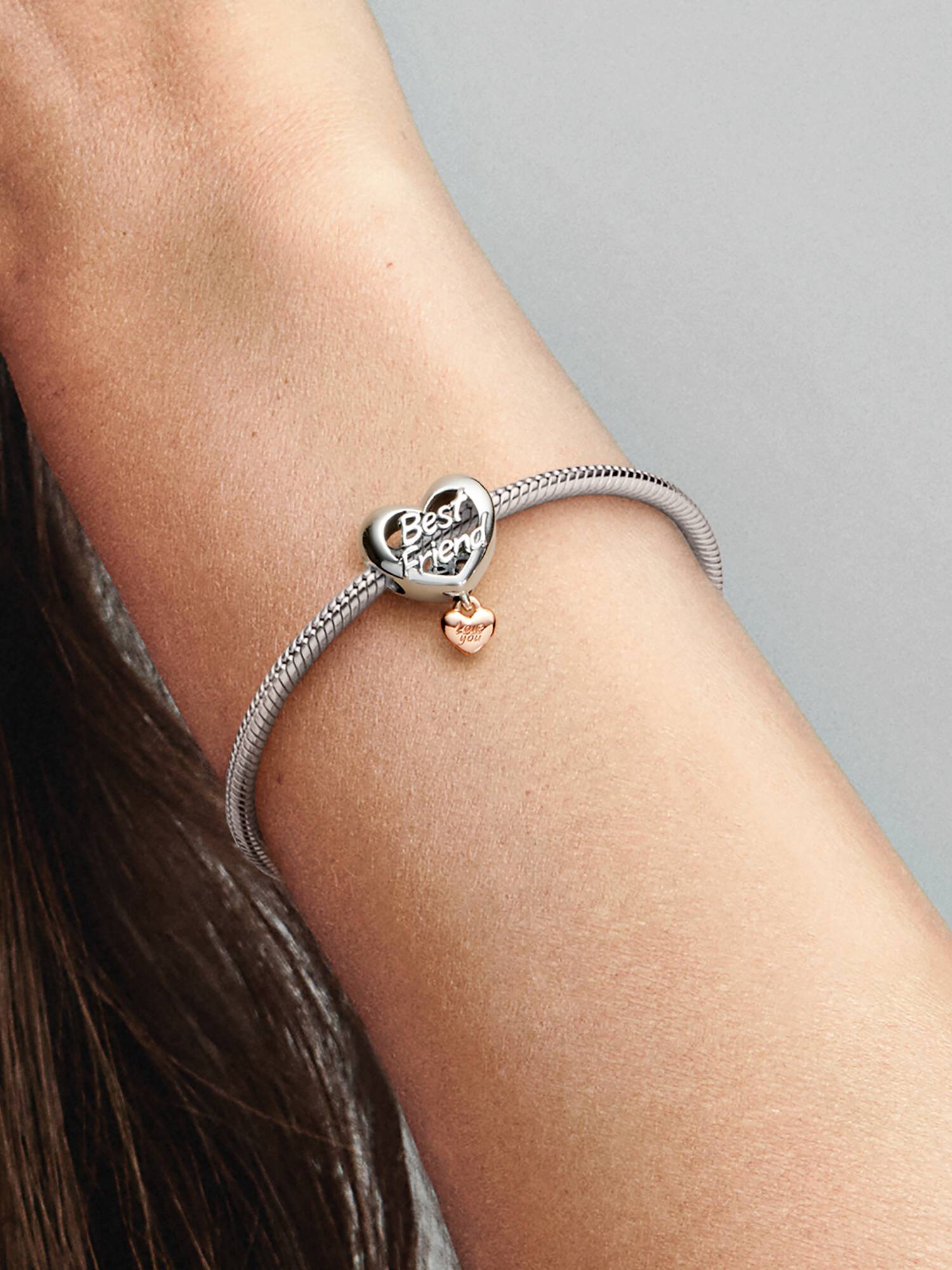 Charm Corazón Te Amo Mejor Amiga