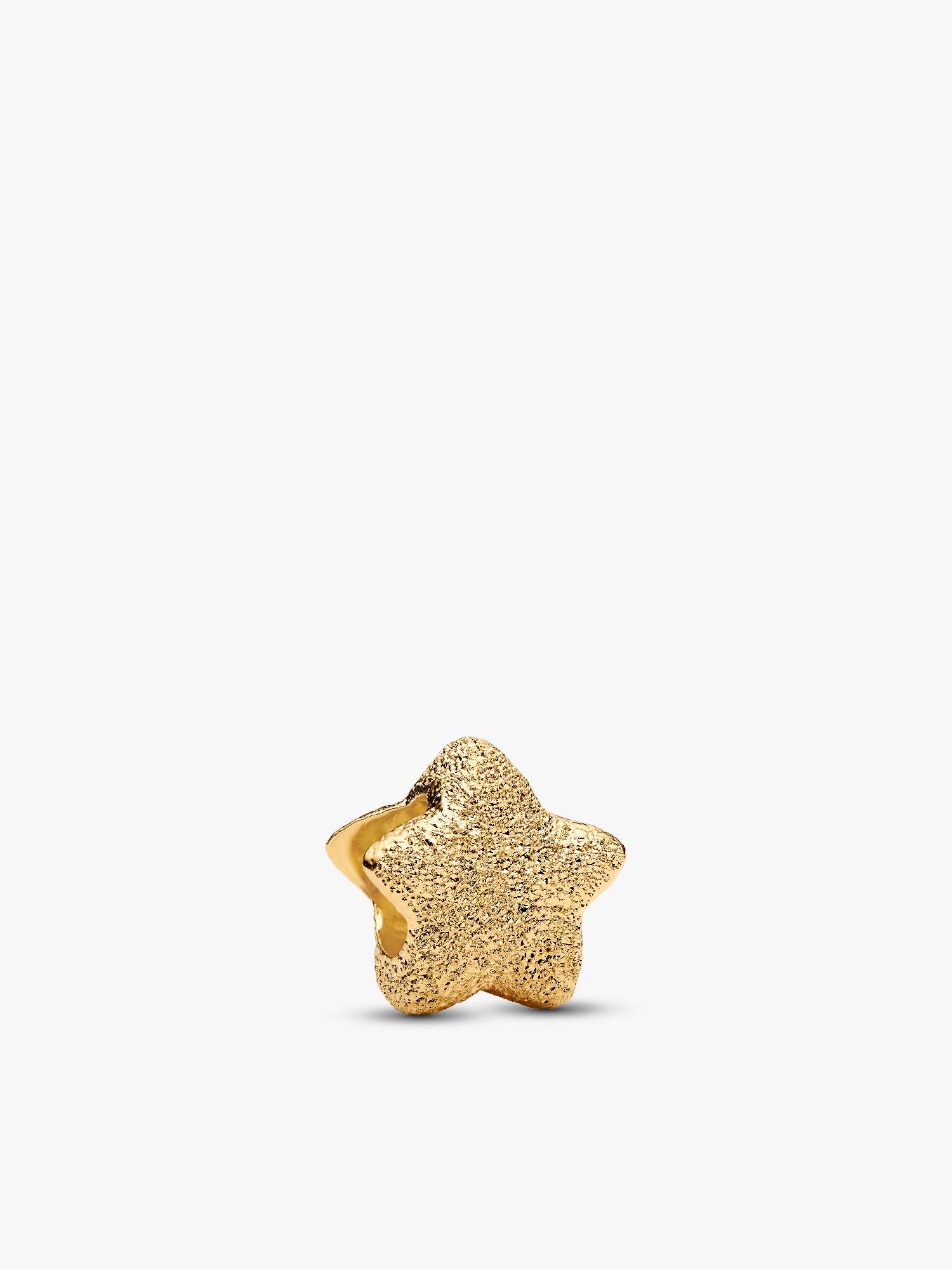 Mini Charms Estrella Texturizada