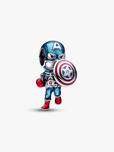 Charm Capitán América de Los Vengadores de Marvel