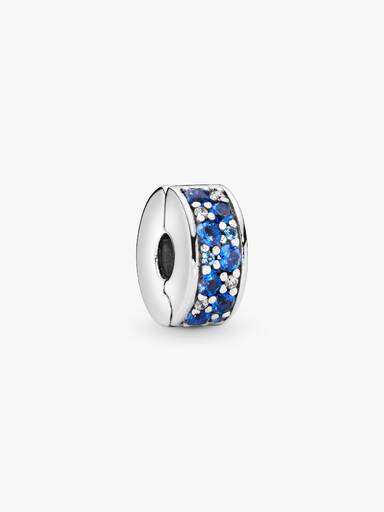 Charm Sujetador de pavé azul