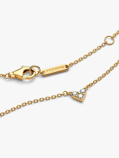 Collar Corazón triple Gema