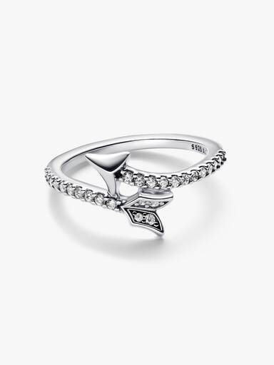 Anillo Flecha Brillante 56