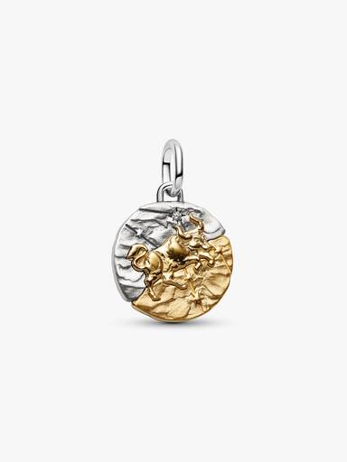 Charm medallón Signo del Zodiaco Tauro