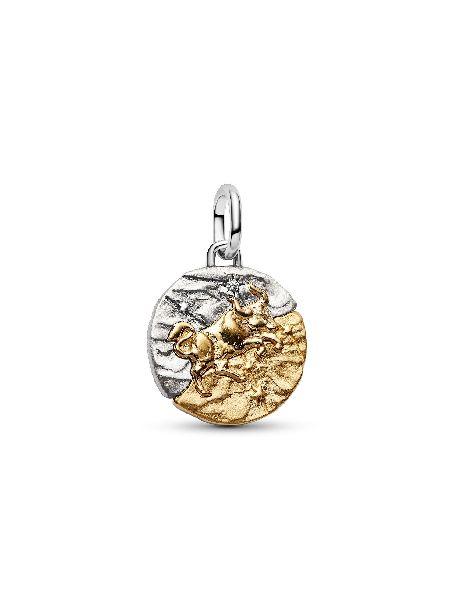 Charm medallón  Signo del Zodiaco Tauro