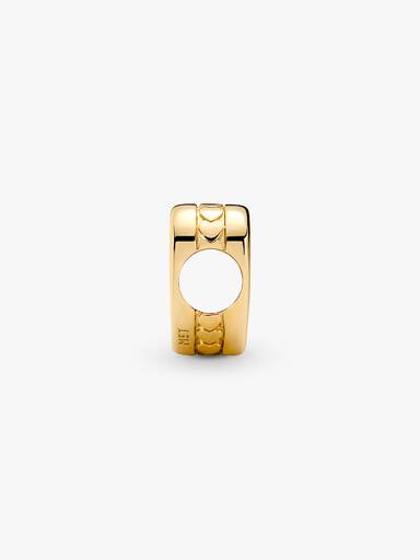 Charm Corazón para Grabar Dorado