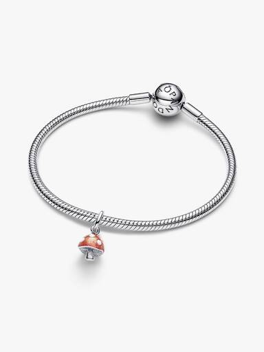 Charm colgante hongo que brilla en la oscuridad