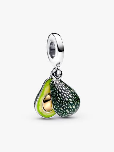 Charm Colgante Doble Aguacate