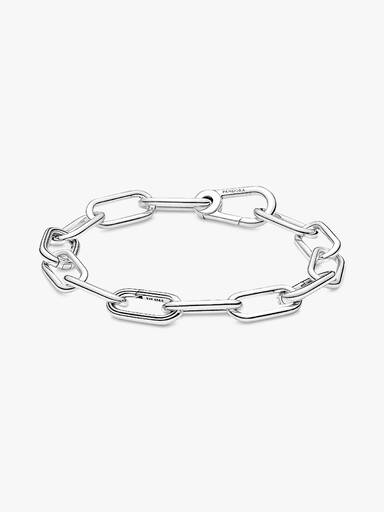 Brazalete De Cadena De Eslabones Tres Conectores Pandora Me