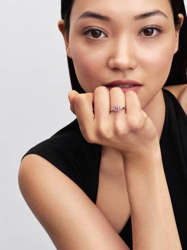 Anillo Flor de Cerezo de Mulan de Disney