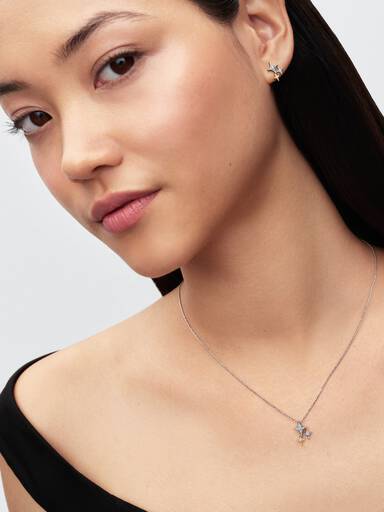 Aros de Botón triple estrella