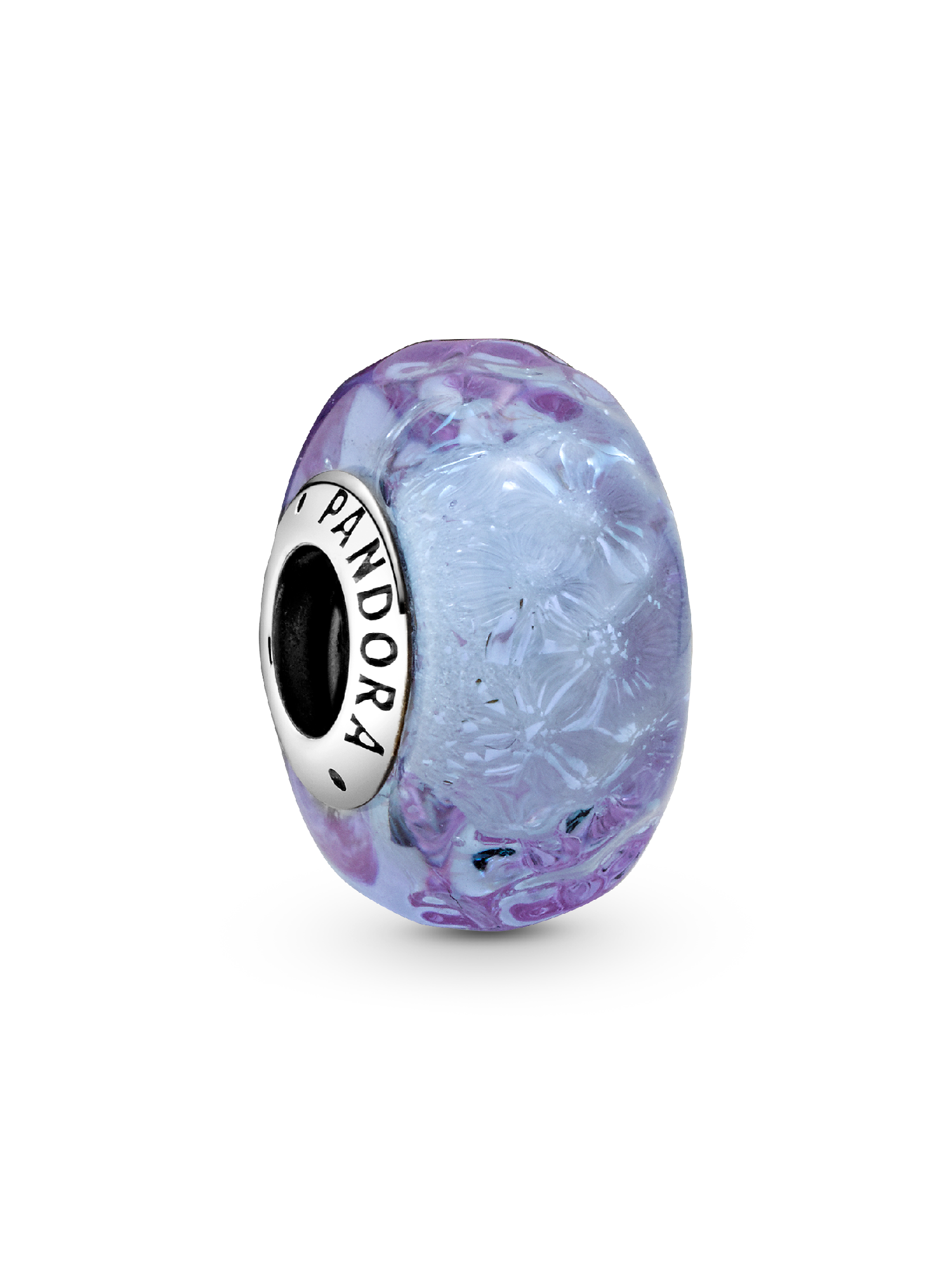 Charm de Cristal de Murano Lavanda Morado Talla única