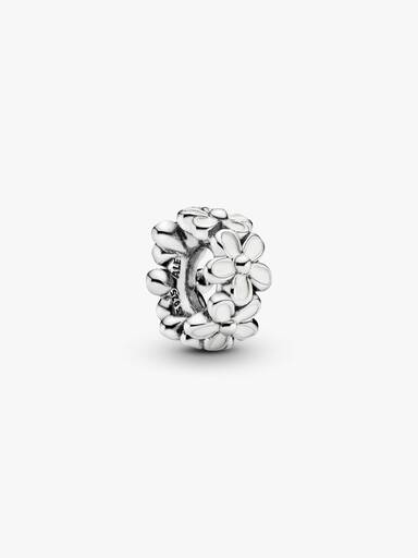 Charm Espaciador Margarita blanca