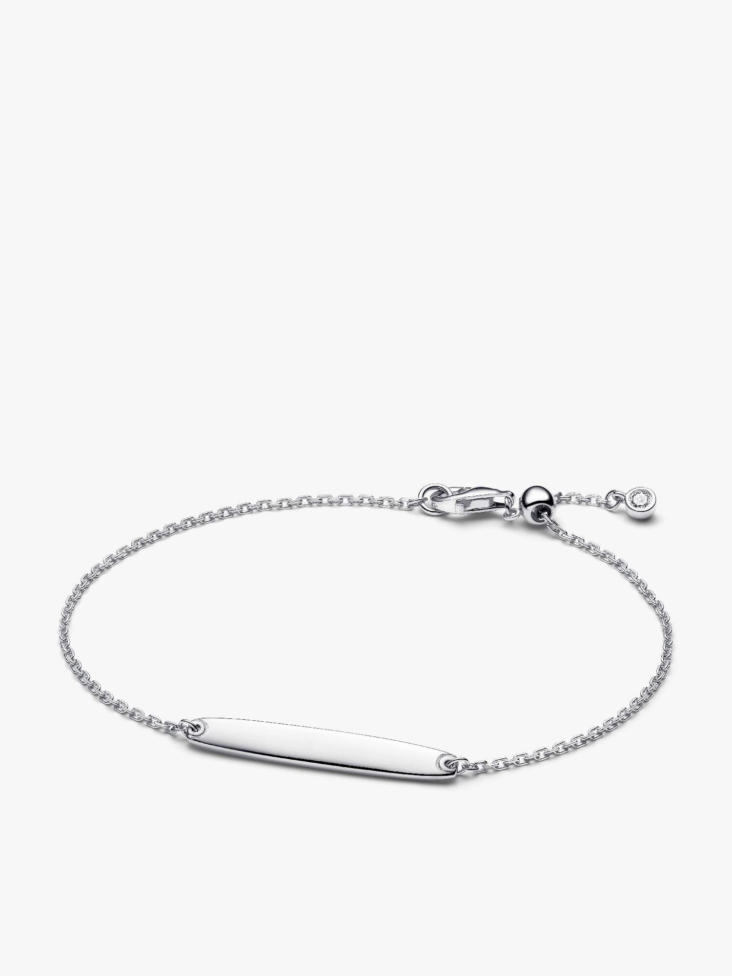 Brazalete de Cadena de Barra Grabable