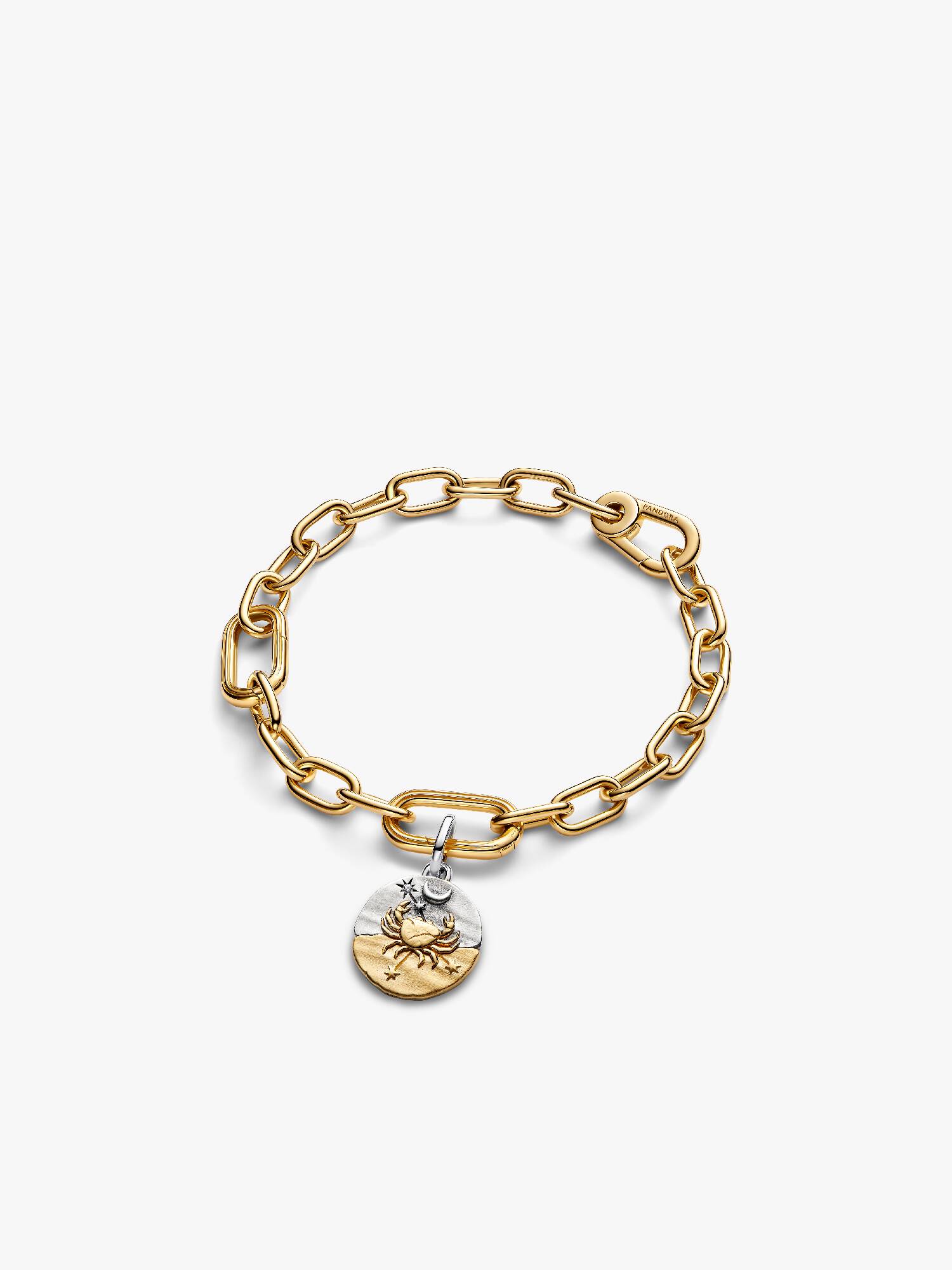Set de Charm Talismán y Pulsera de Cáncer

