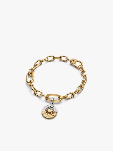 Set de Charm Talismán y Pulsera de Cáncer