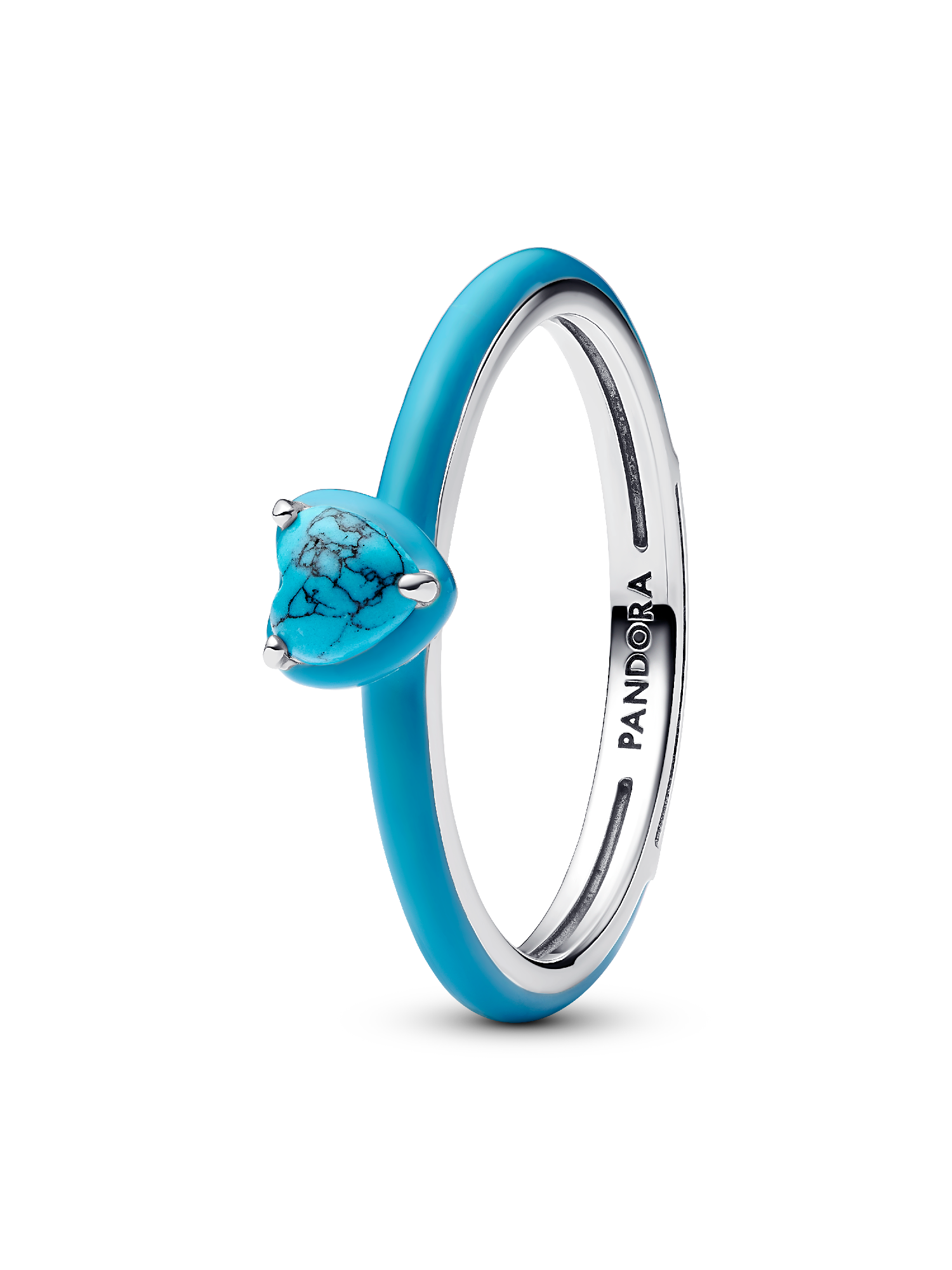 Anillo Corazón Turquesa