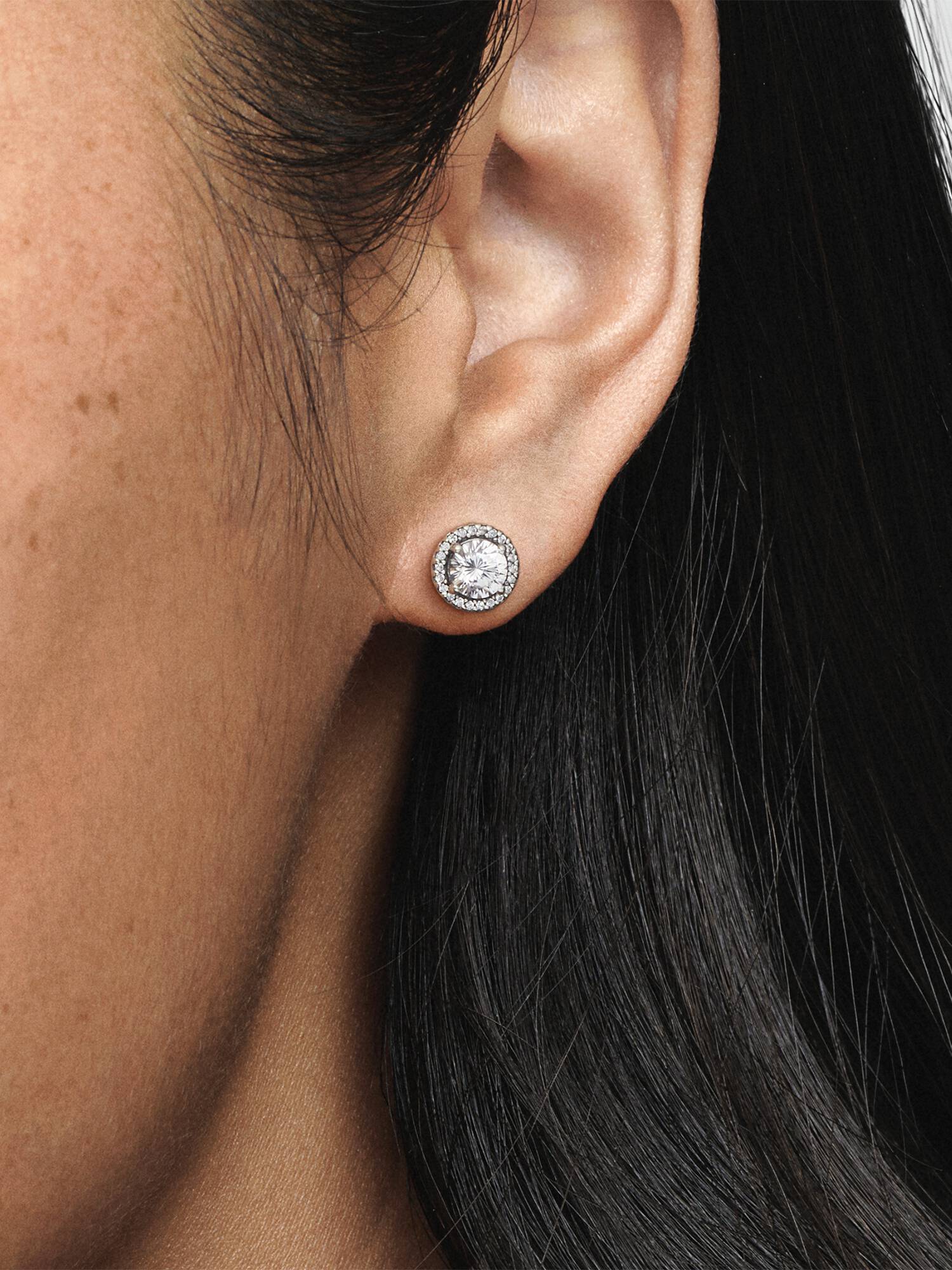 Aros De Botón Elegancia Clásica