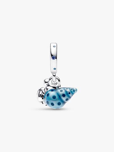 Charm Colgante Cangrejo Ermitaño Que Brilla en la Oscuridad Talla única